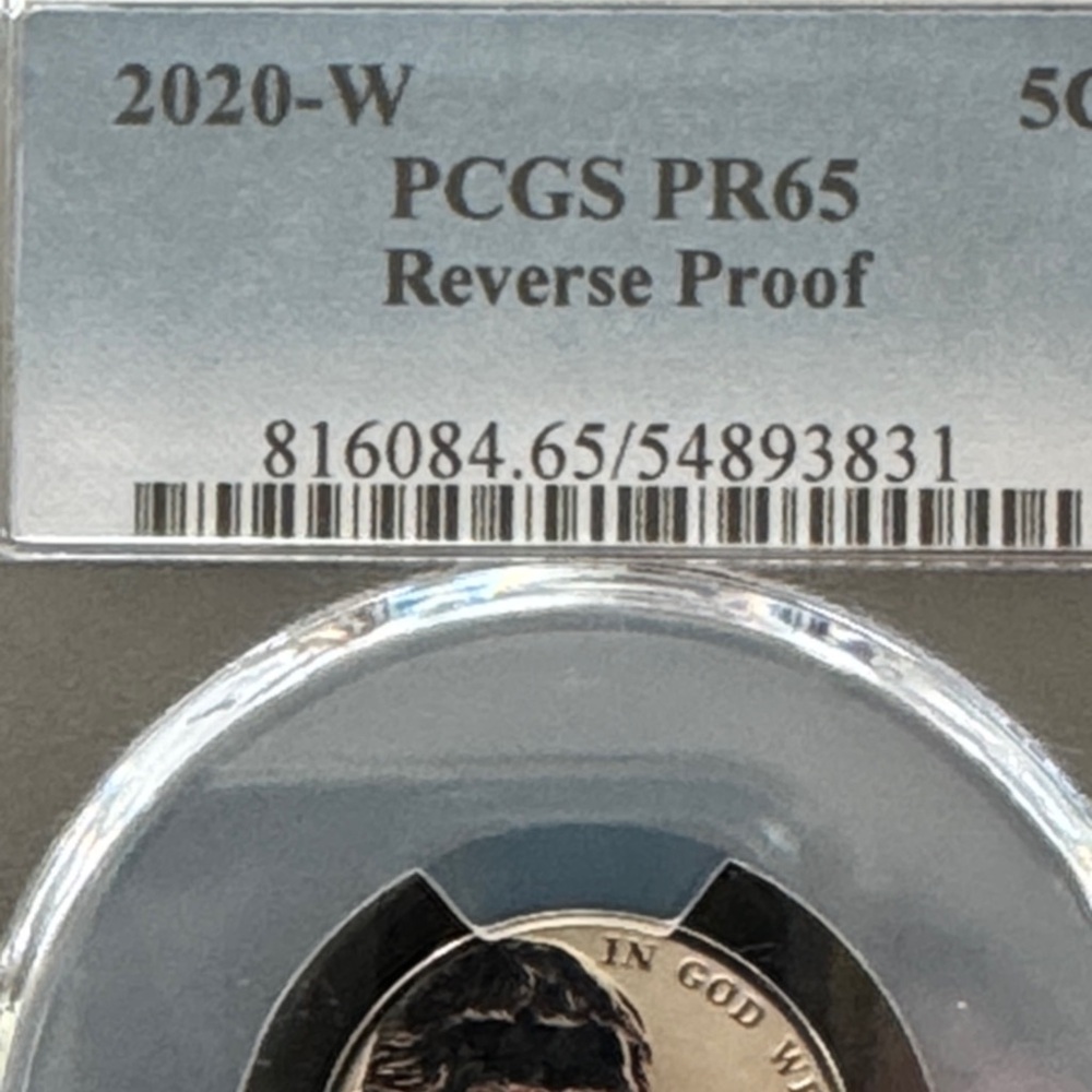 2020-W Reverse Proof Coin - Picture 6 of 6